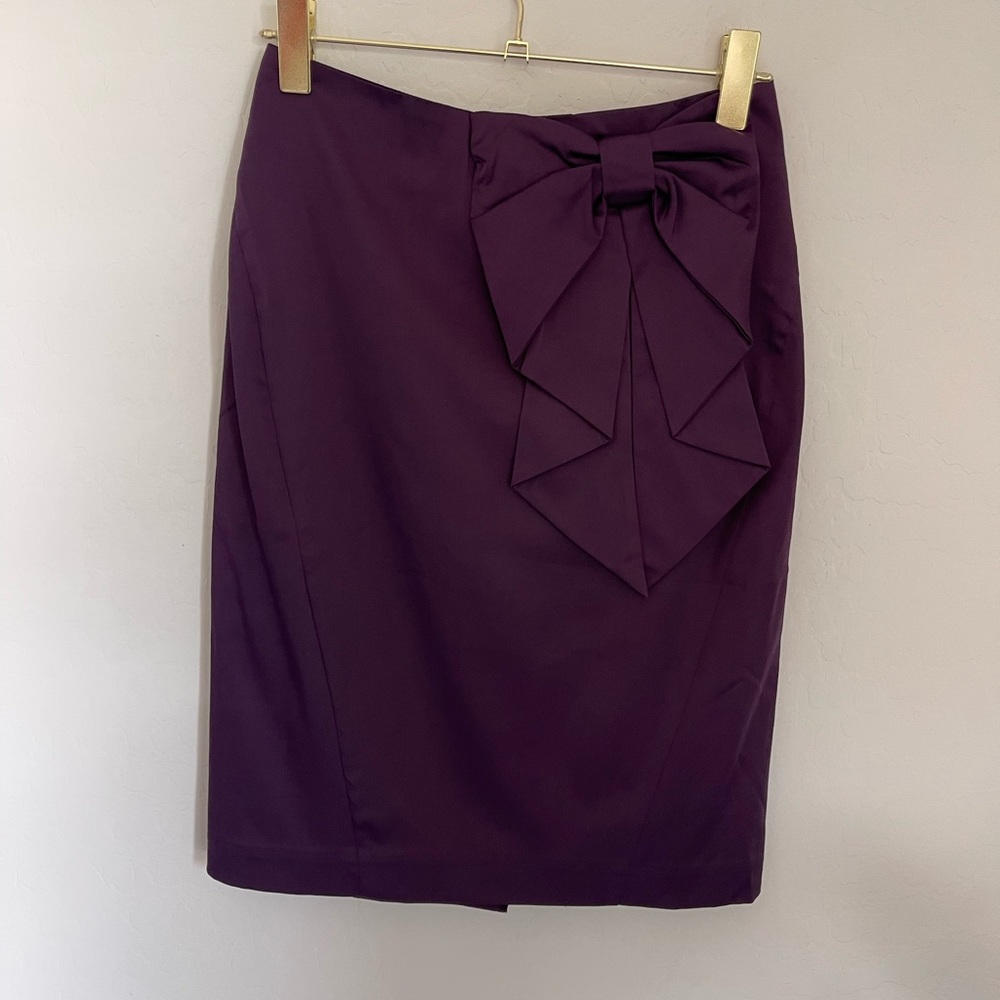 H&M Bow Detail Pencil Skirt Size 8